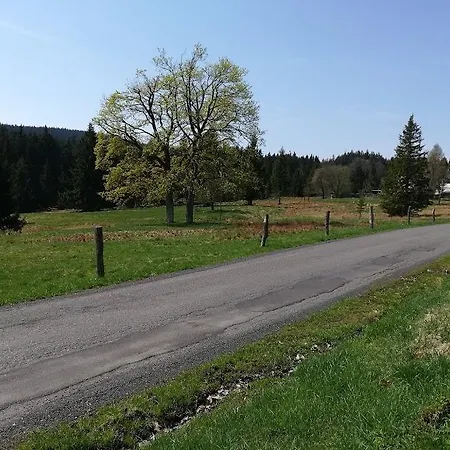 Apartment-chalet-chaloupka U Trnku 公寓 金日瓦特矿泉镇